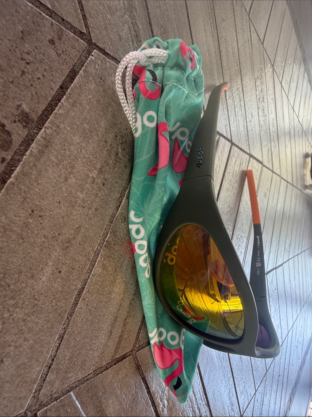 Goodr Grass Stain Hall of Fame Sunglasses